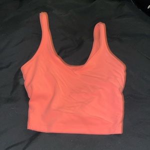 coral lululemon align tank